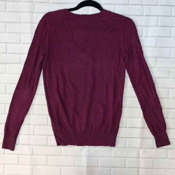 MODA International purple silk & cashmere sweater - Picture 5 of 8